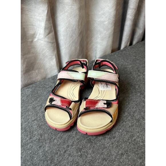 Ecco Offroad Sandals Hiking Multicolor Bubblegum Women Sz US 8 - Picture 2 of 8